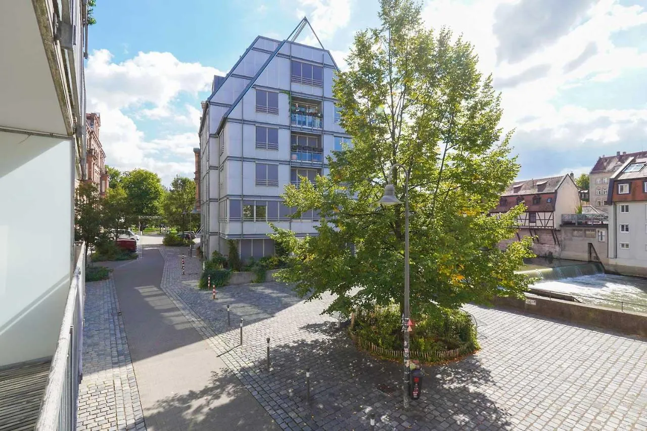 Linde3 - 10 Minuten In Die Altstadt Mit Balkon Und Pegnitzblick نورنبيرغ 0*,