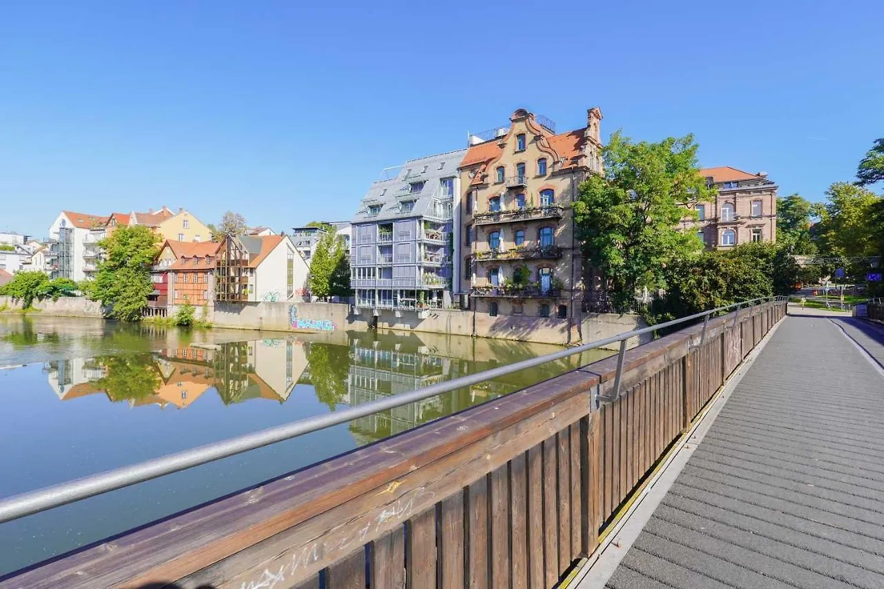 Linde3 - 10 Minuten In Die Altstadt Mit Balkon Und Pegnitzblick نورنبيرغ